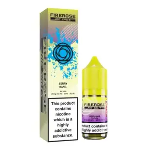 Berry Bang Nic Salt E-Liquid by Firerose 5000 Salts 10ml